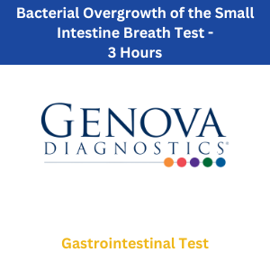 Walk-in-lab Lab Test: Bacterial Overgrowth of the Small Intestine Breath Test -3 Hours-Genova Test Kit